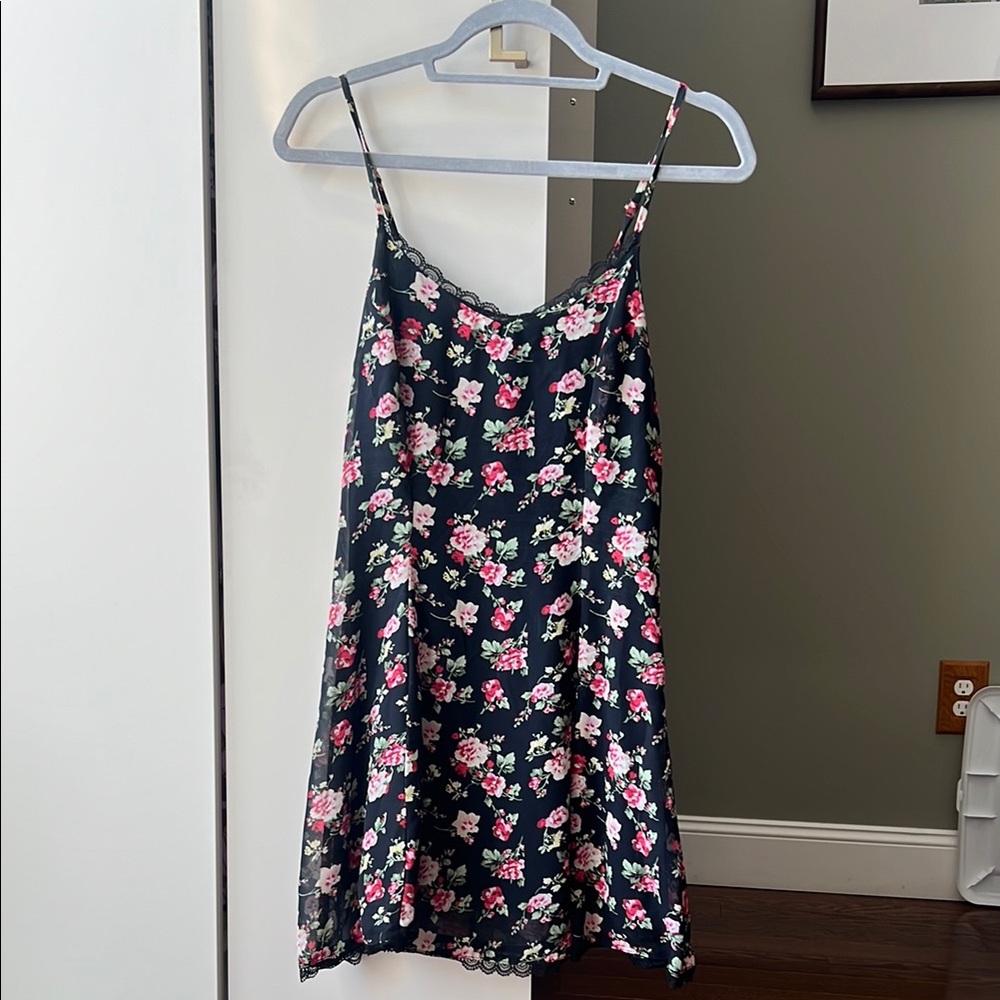 Floral Mini Lace Dress